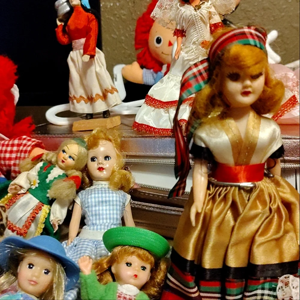 🪆🧚‍♀️VINTAGE/ ANTIQUE DOLL⚘️ - Picture 4 of 16